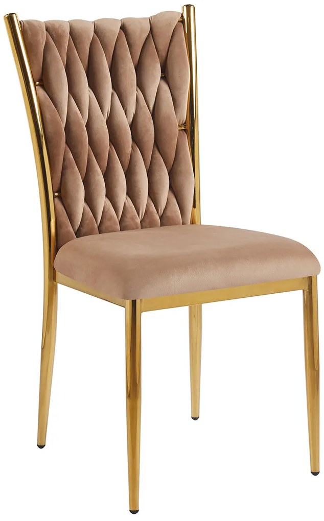 Krzeso Wiwen w kolorze zotego aksamitu