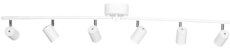 ByRydens 4202100-5002 - Oświetlenie punktowe CORRECT 6xGU10/7W/230V biały