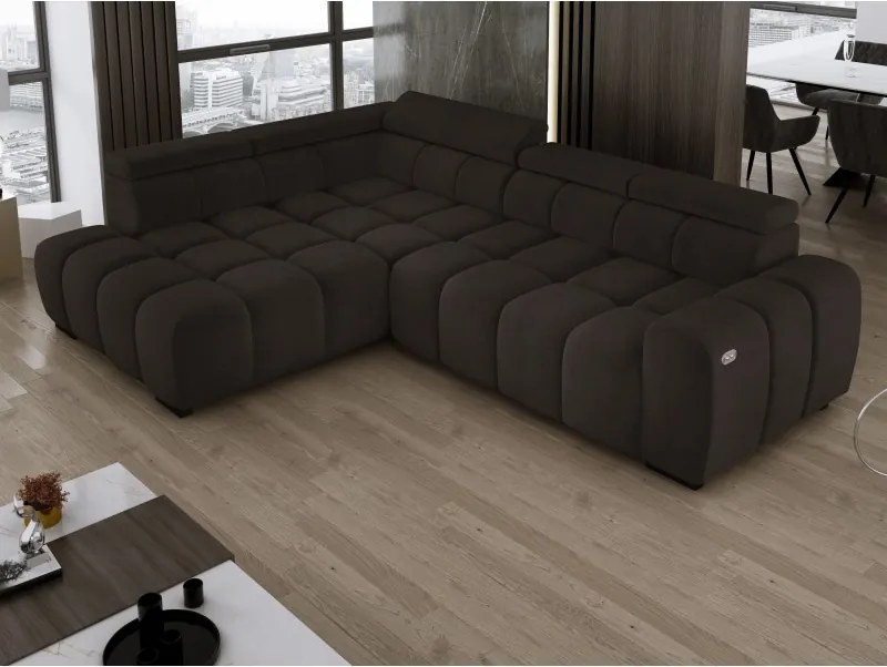 Narożnik BULL L Lewostronny z Elektryczną Regulacją SALVADOR 04 WERSAL