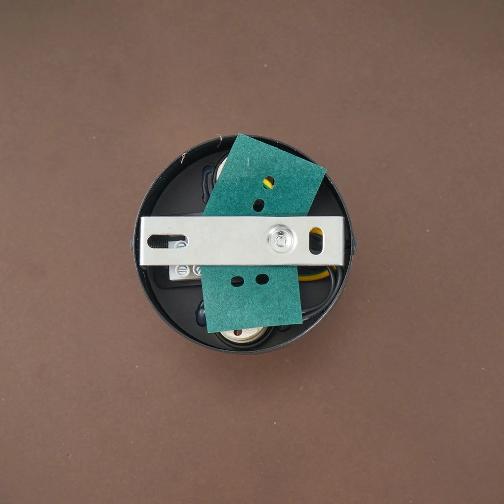 Designerski kinkiet brązowy organiczny 32 cm 2-źródła światła - Pulley