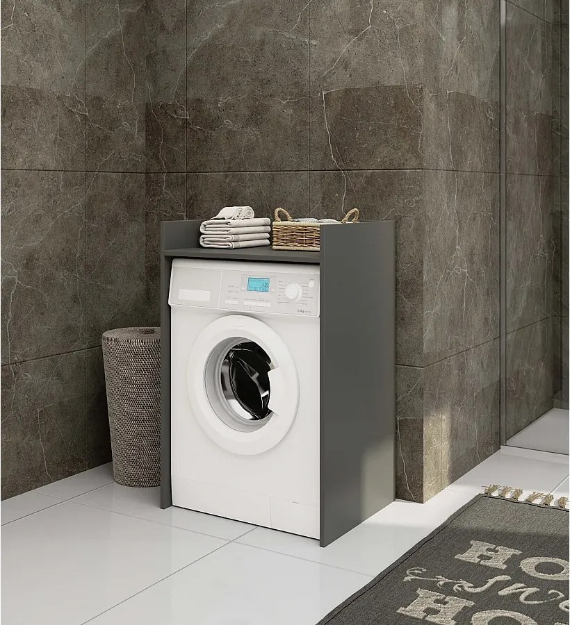 Obudowa na pralkę AKORD FIN Grafit Szary 64 cm 1 półka 64x50x98 cm