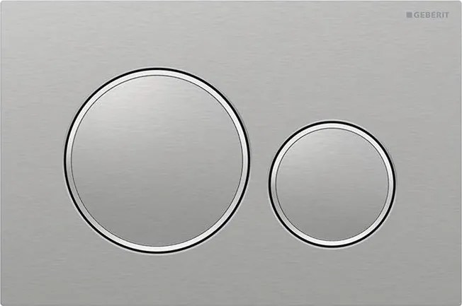 Geberit 115.889.SN.1 - Przycisk spłukujący Sigma20 24,6x16,4 cm stal nierdzewna