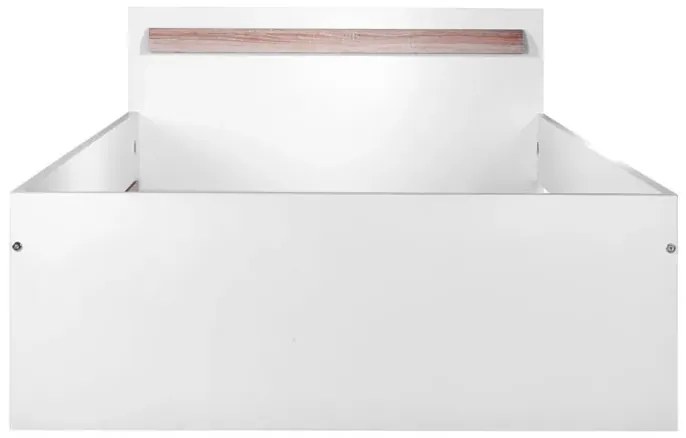 Dziecięce łóżko z szufladami i zagłówkiem 90x200 - Melita