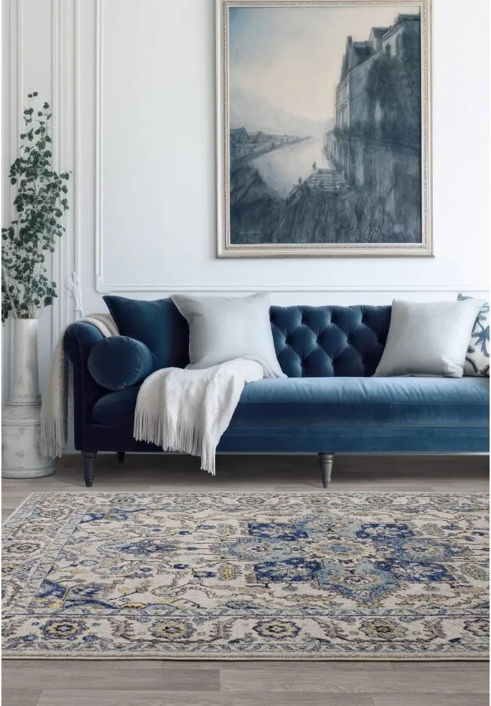 Niebieski dywan 160x230 cm Nova Persian Blue – Asiatic Carpets