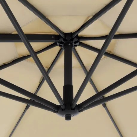 LIFE 310 cm – huśtawka ogrodowa z bocznym drążkiem : Substancja Desen - 822