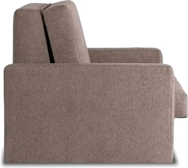 Fotel do Spania MILAN 1 Amerykanka Rozkładany Jednoosobowy Beżowy Nowoczesny