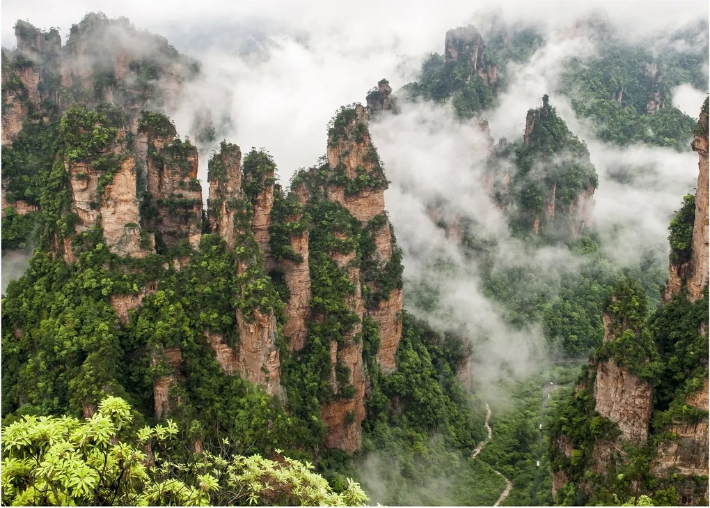Obraz - Zhangjiajie National Park, Chiny (70x50 cm)