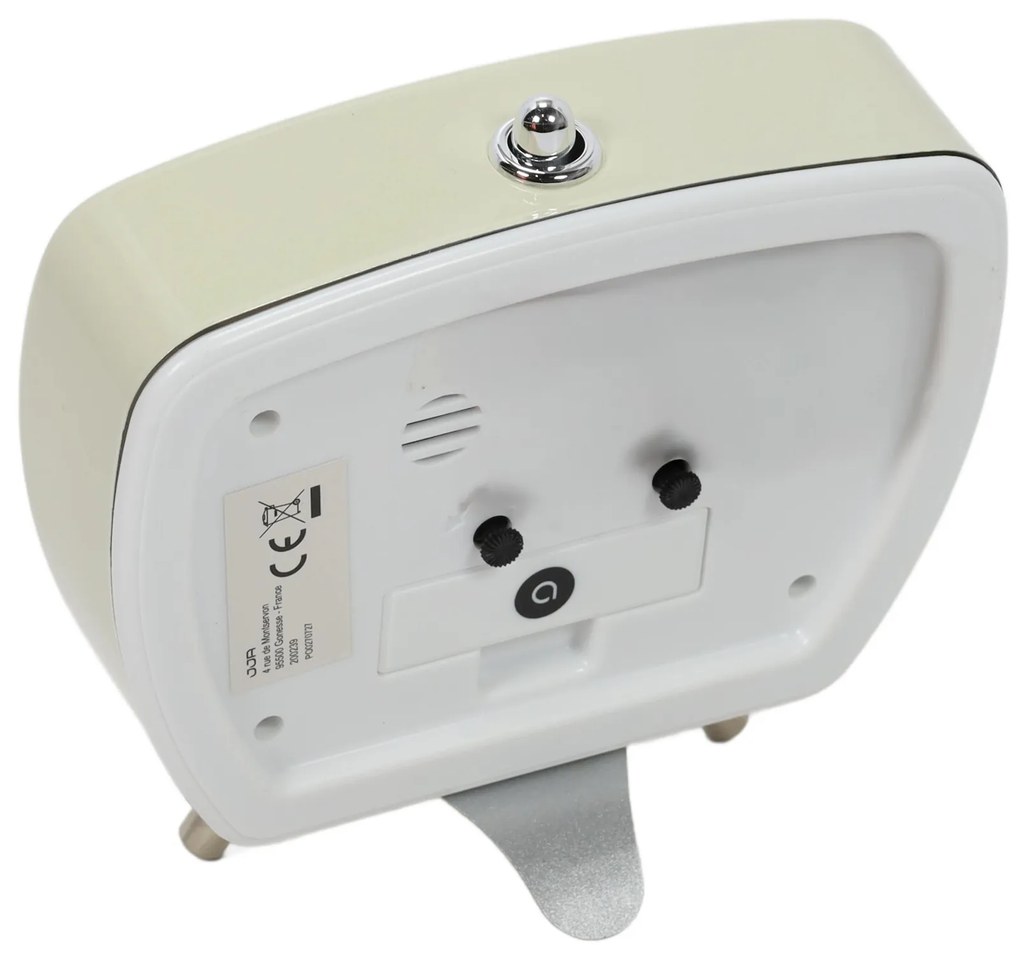 Zegar budzik retro CATHY, 14 x 14 cm