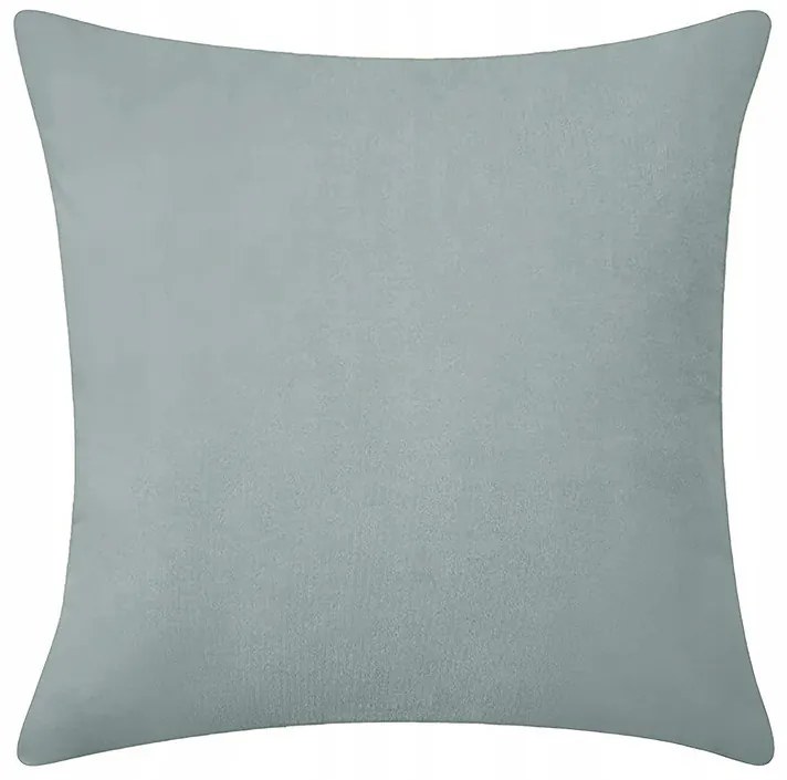 Poszewka na poduszkę 40x40 velvet Jasny Szary