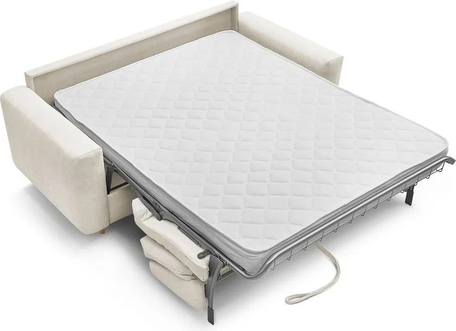 Beżowa sofa do spania/rozkładana 220 cm Cocoone – Bobochic Paris