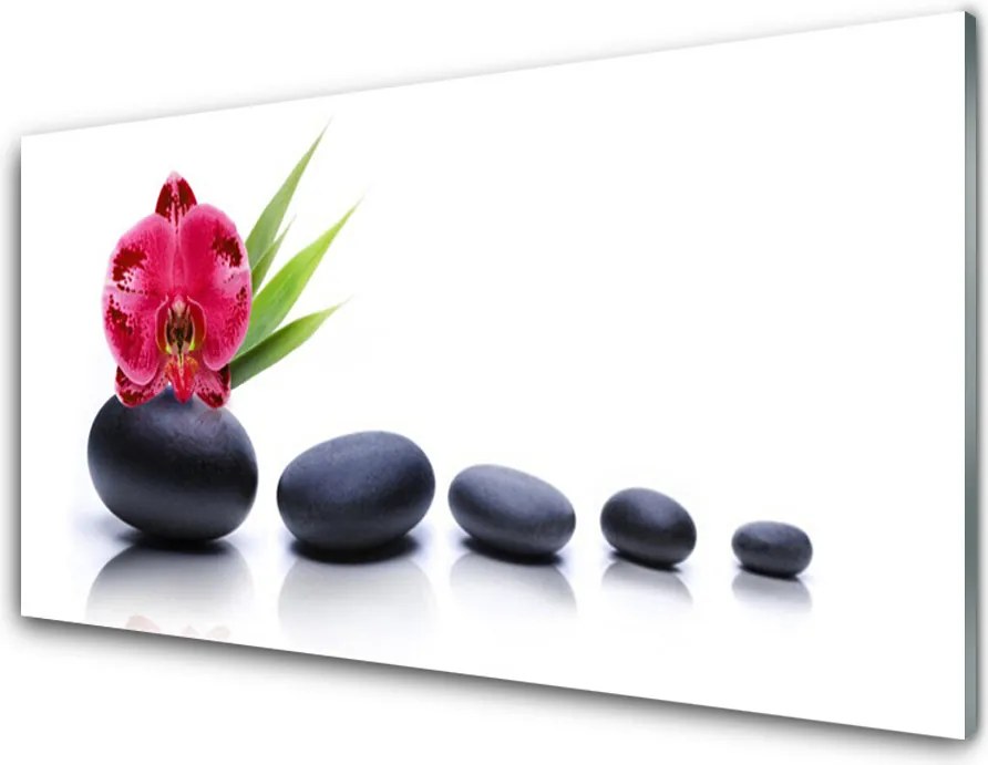 Panel Szklany Artystyczna Wizja Orchidei