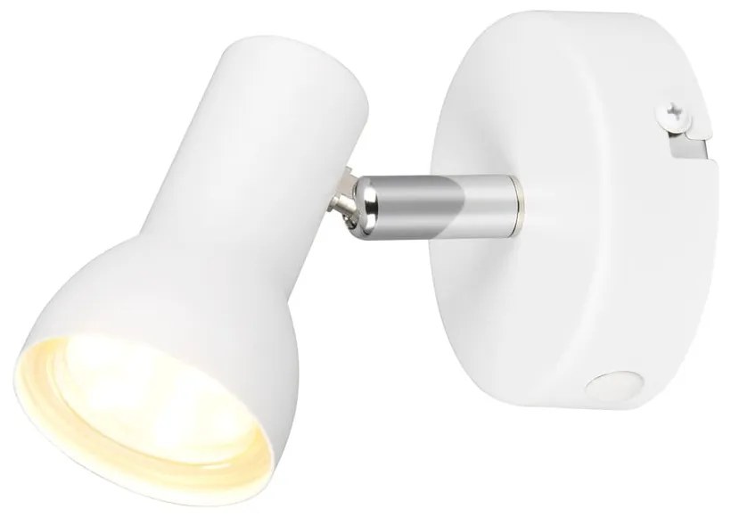 Biała lampa punktowa ø 8 cm Cantar – Trio