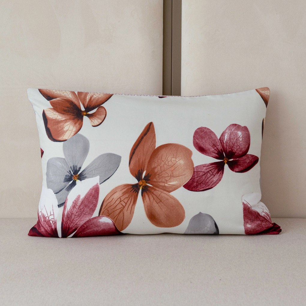 Flanelowa poszewka na poduszkę FLORIVA 50x70 cm, kolorowa