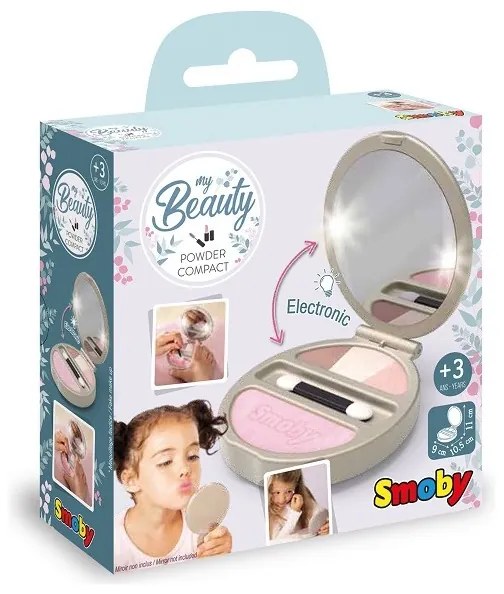 Smoby my beauty puderniczka z lusterkiem i światłem kompaktowa