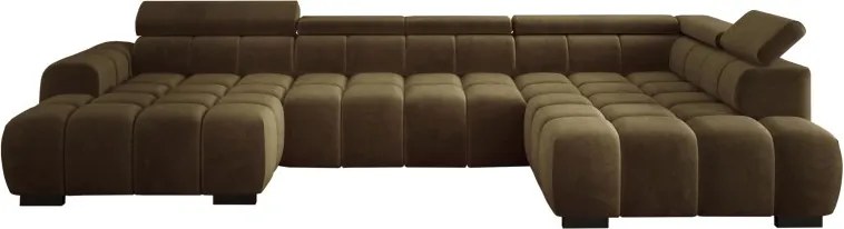 Narożnik BULL XL Prawostronny z elektryczną funkcją regulacji tkanina Salvador 10 WERSAL