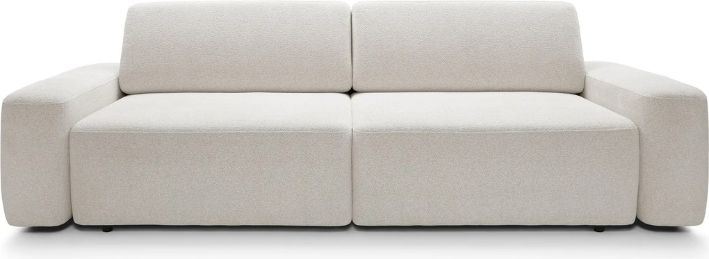 Masseno Sofa VEO z funkcją spania i pojemnikiem na pościel - Kremowy - RAVEN 22