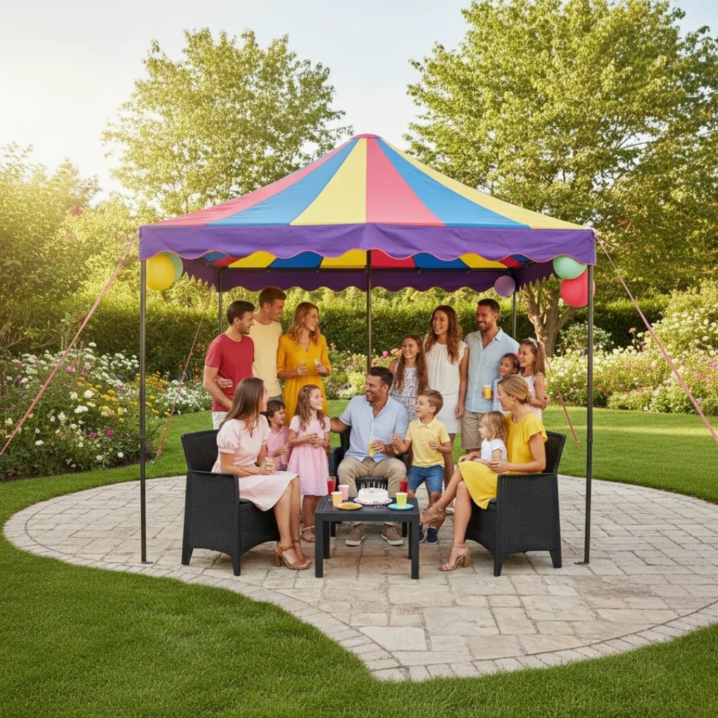 Zestaw ogrodowy FOREST, 3-częściowy, antracytowy I.P.A.E-Progarden