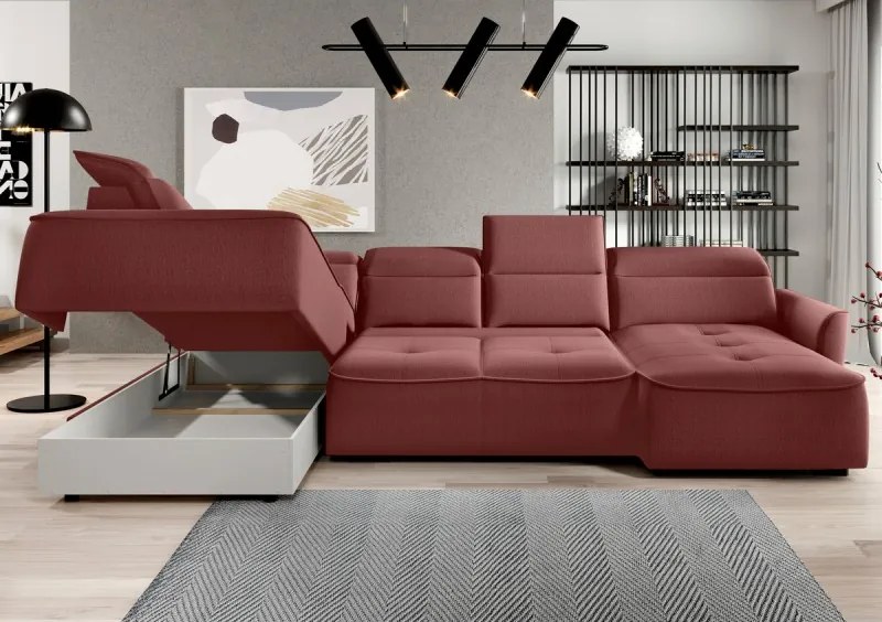 Narożnik MURILLO XL z elektryczną regulacją siedziska WERSAL