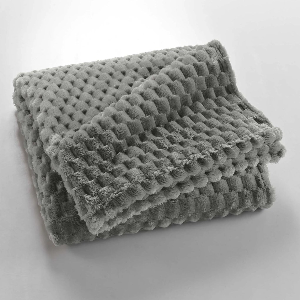 Narzuta flanelowa 125 x 150 cm FROSTY