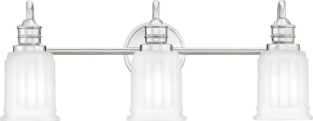 Quoizel QZ-SWELL3-PC-BATH-LED Kinkiet łazienkowy SWELL 3xG9/3W/230V IP44 chrom