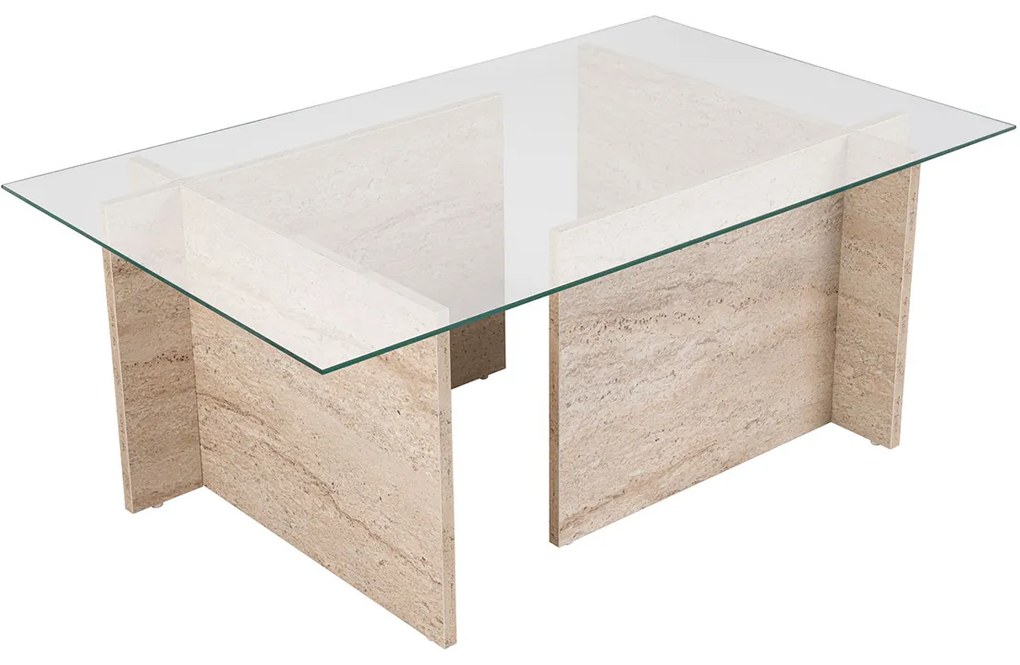 Stolik konferencyjny Vetrino Travertine
