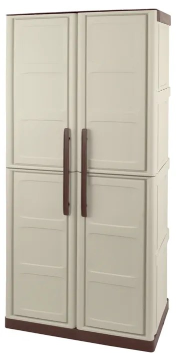 Plastikowa skrzynka narzędziowa warsztatowa S Line, czyszczenie, 700 x 390 x 1650 mm