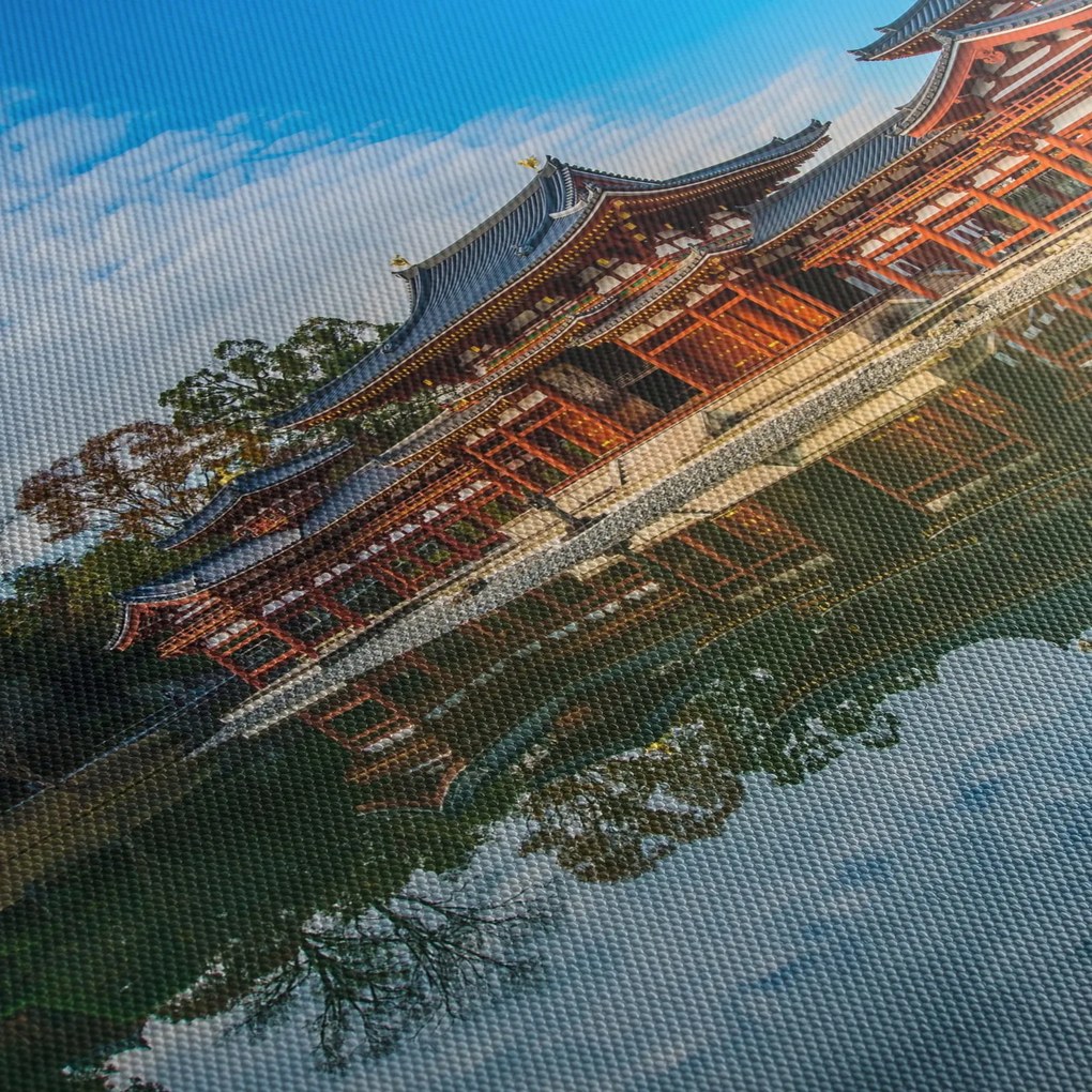 Obraz - Świątynia Byodo-in, Japonia (125x70 cm)