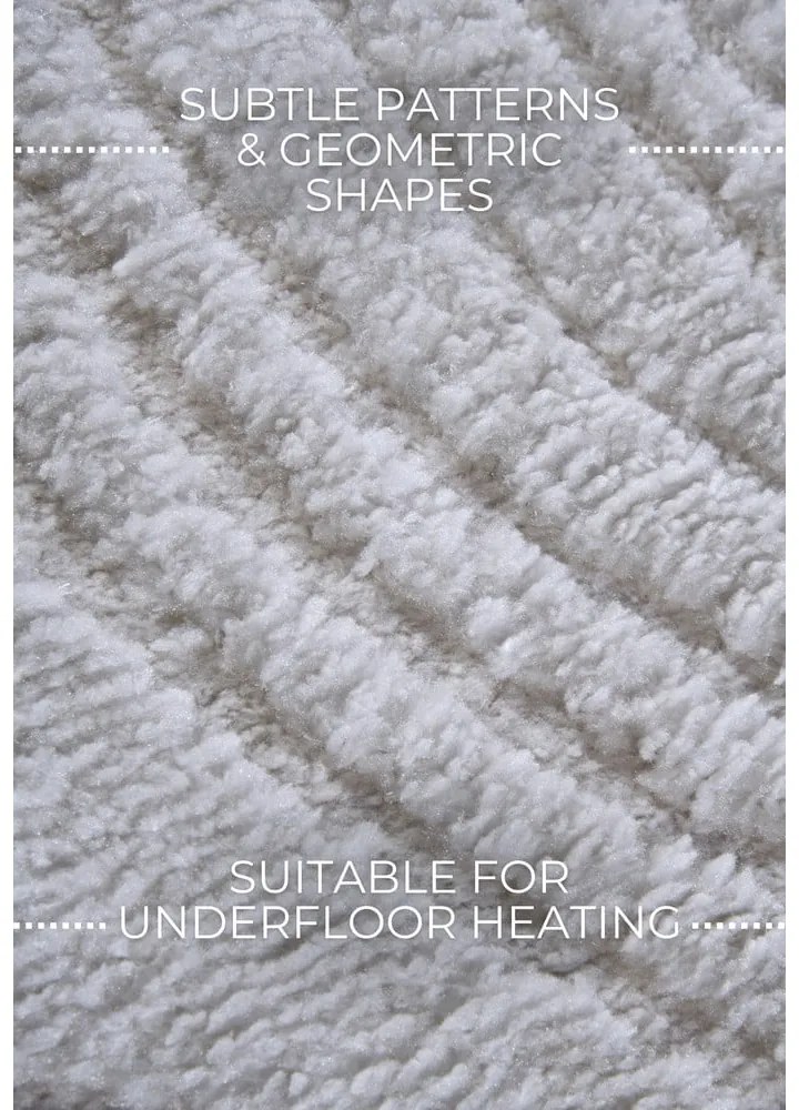 Kremowy chodnik 80x240 cm Pigment Cream White – Elle Decoration