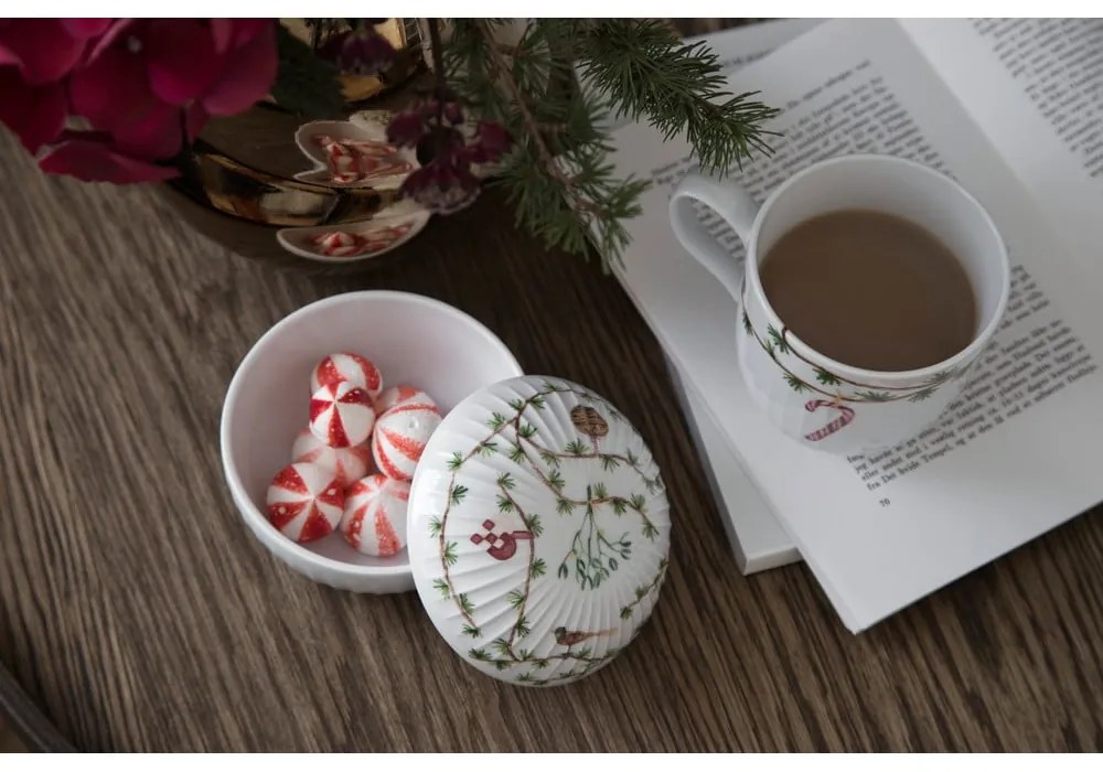 Porcelanowy pojemnik na żywność na ciasta Hammershøi – Kähler Design
