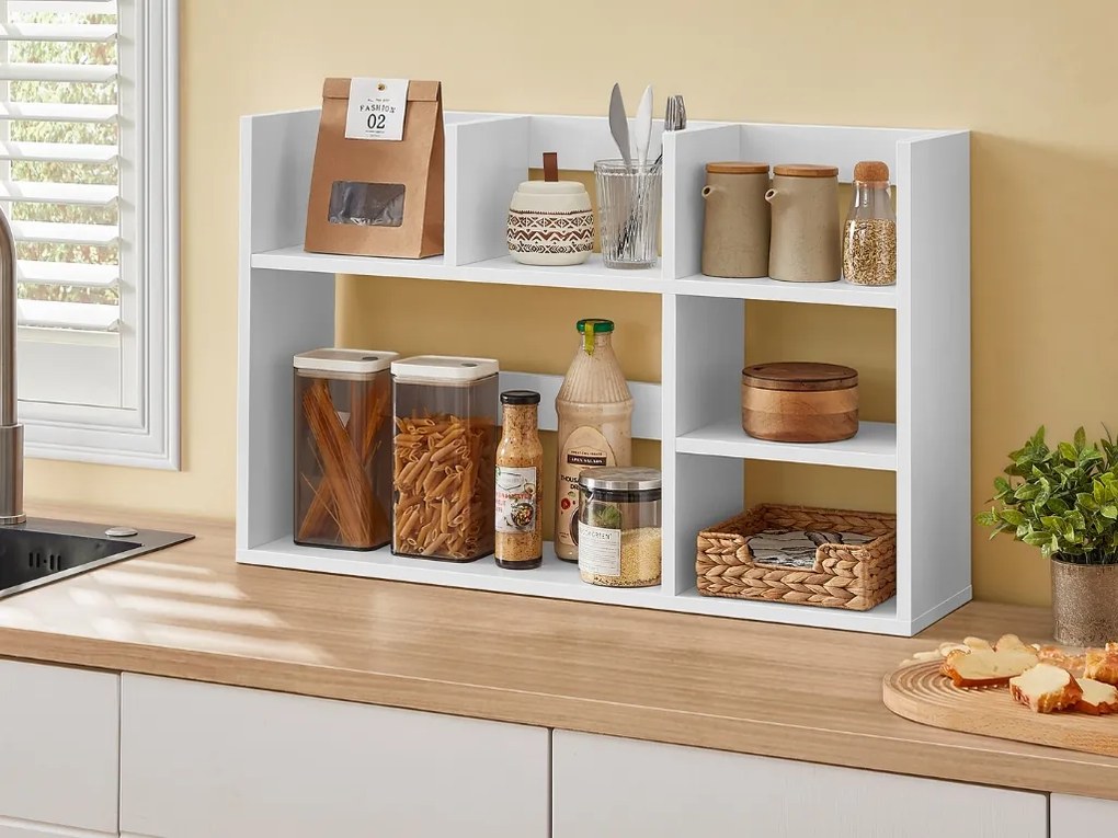 Półka na biurko PRACTIC 80x50 cm, biała