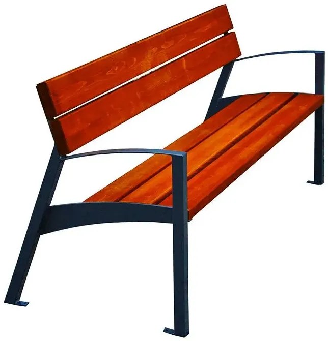 Ławka parkowa Ambra 2X 150 cm - 84 kolory