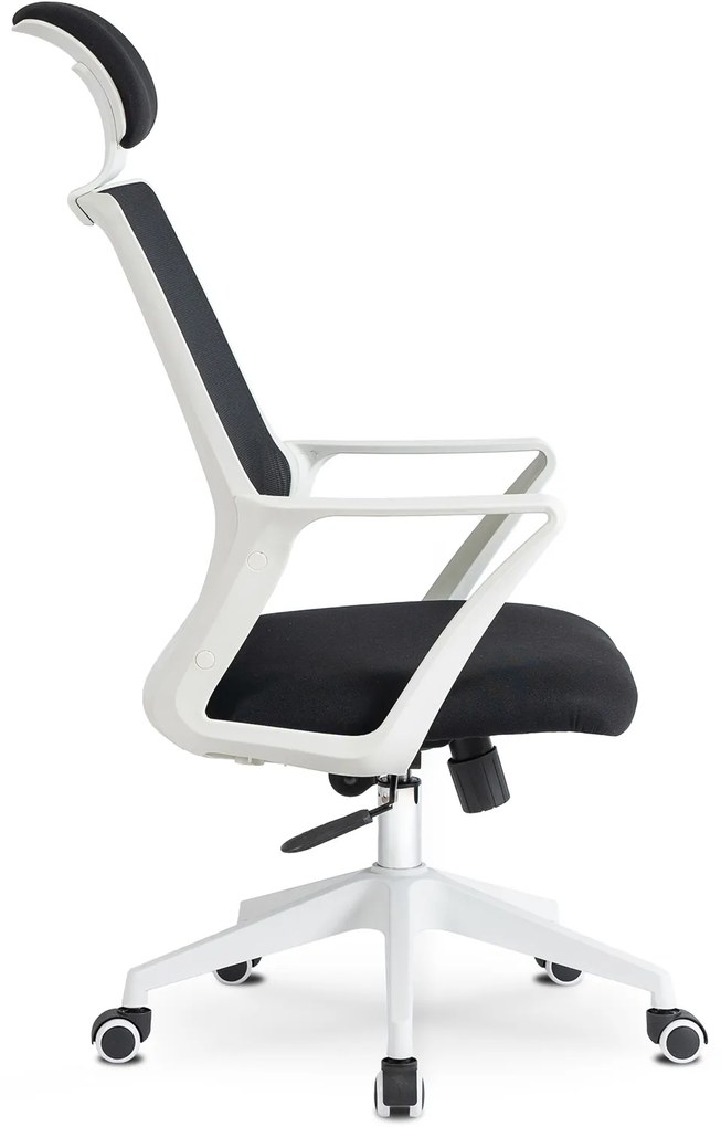 Fotel Biurowy Ergonomiczny Obrotowy FLEX Czarny Nowoczesny