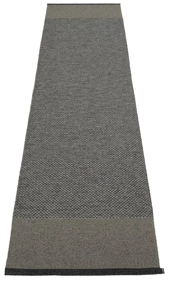 Antracytowy chodnik odpowiedni na zewnątrz 70x300 cm Edit Charcoal – Pappelina