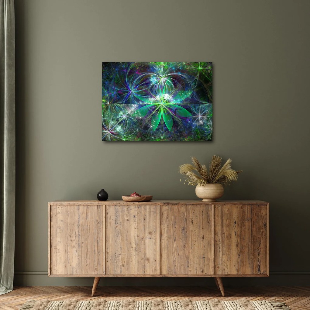 Obraz - Abstrakcyjne kształty geometryczne (70x50 cm)
