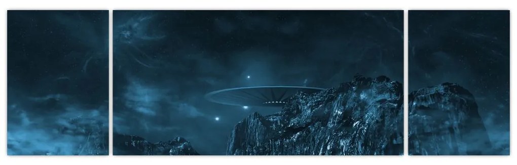 Obraz - Misja obcych (170x50 cm)