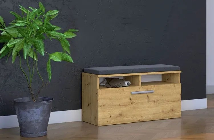 Elegancka szafka i siedzisko na buty B4-Z51