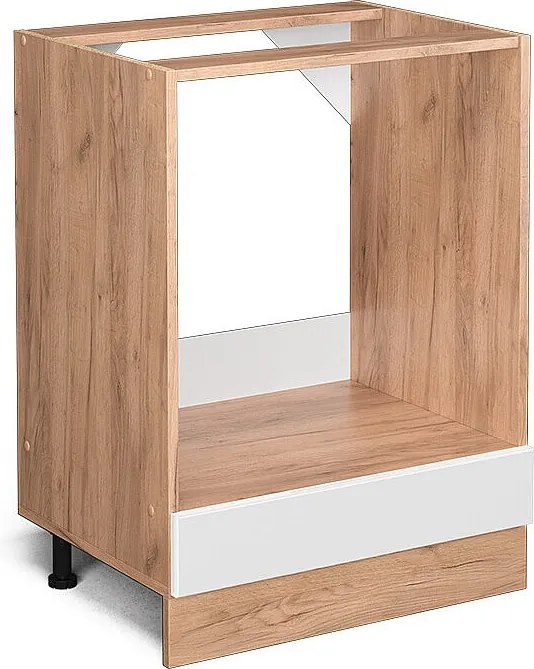 Szafka kuchenna biały wysoki połysk 60x46x81.6 r-line