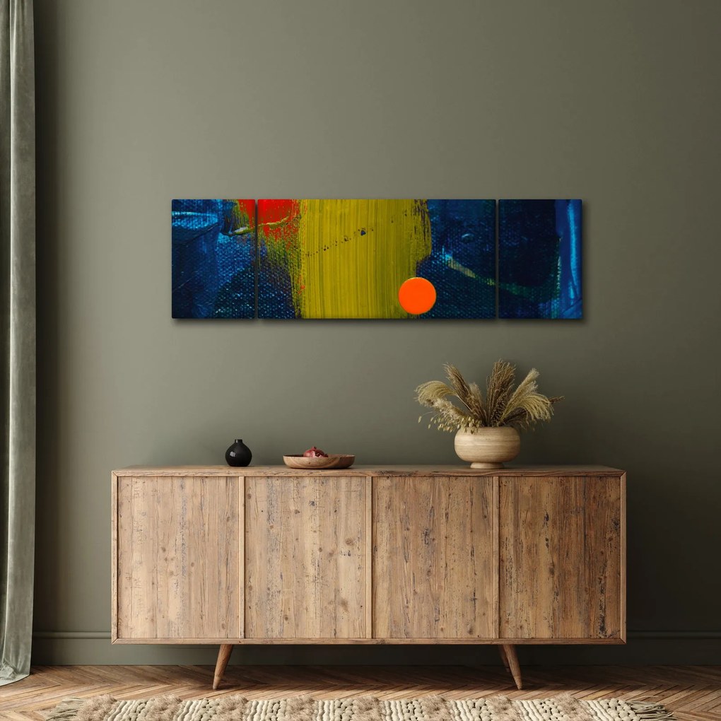Kolorowy obraz (170x50 cm)