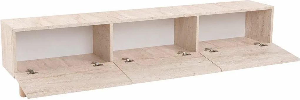 Stolik pod telewizor Alvin Travertine