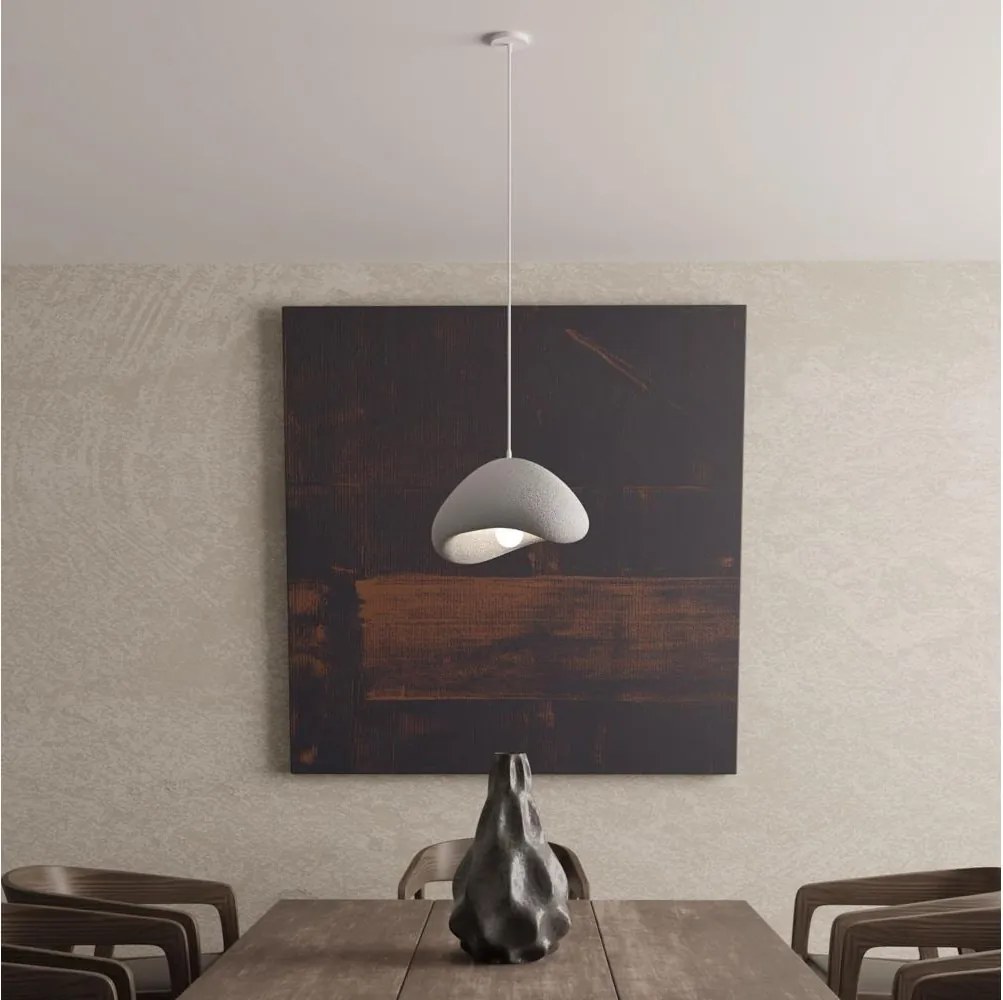 Brilagi - Lampa wisząca na przewodzie WABI SABI 1xE27/40W/230V śr. 33 cm szara