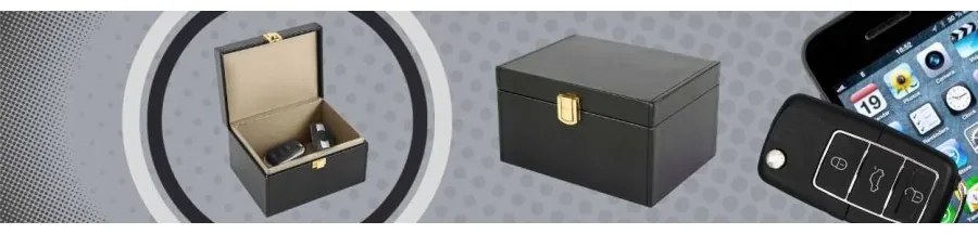 Pudełko skrzynka klatka faradaya na klucze keyless