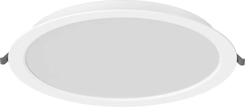 Mexen LDRR panel sufitowy downlight LED wpuszczany fi 30 cm, 24W, Zimna - 6500K, 2640 lm, biały - L210-030-2465-20