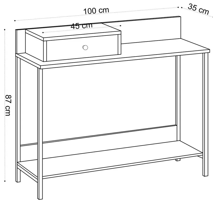 Stolik do odkładania Alix Sapphire Oak