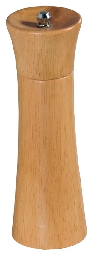 Kesper 13631 Młynek do pieprzu drewno kauczukowe, wys. 18 cm