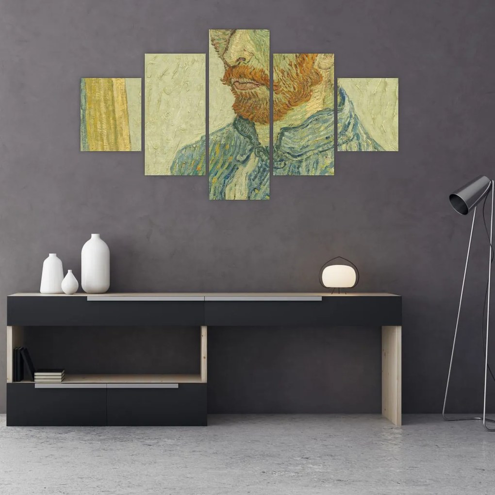 Obraz - Portrait of Vincent van Gogh, reprodukcje (125x70 cm)