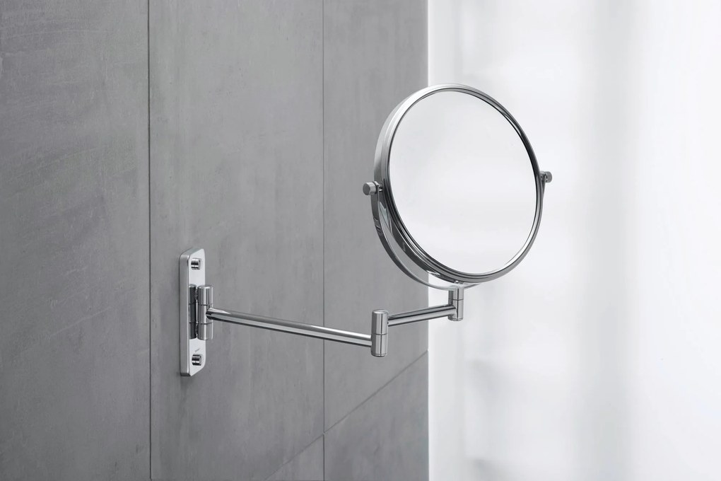 Duravit D-Code lustro toaletoweChrom-mosiądz, obracane
