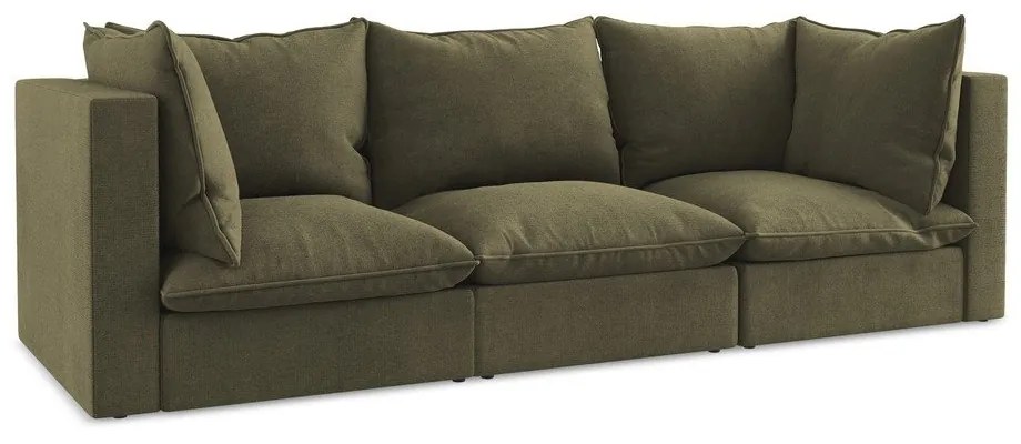 Sofa w kolorze khaki 255 cm Manao – Makamii