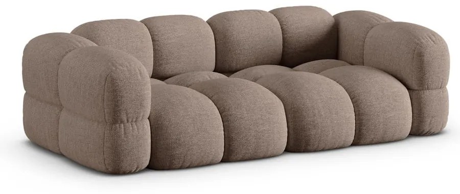Brązowa sofa 250 cm Loretto – Cosmopolitan Design