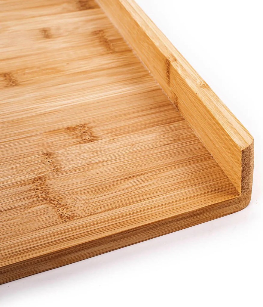 Bambusowa stolnica, deska do krojenia - 2 w 1