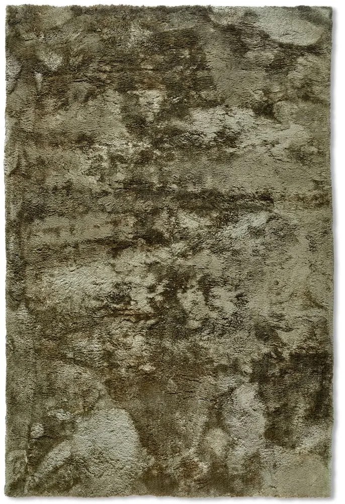 Dywan Cosy Shaggy Zielony Elle Decoration – miękki, wysoki włos 200 cm x 290 cm Certyfikat Oeko-Tex